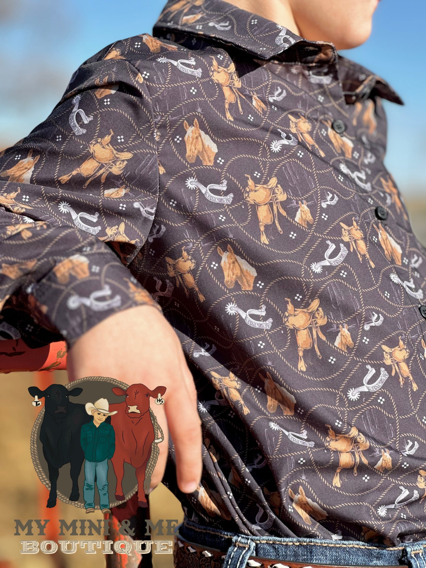 Vintage Rodeo Long Sleeve Button Up