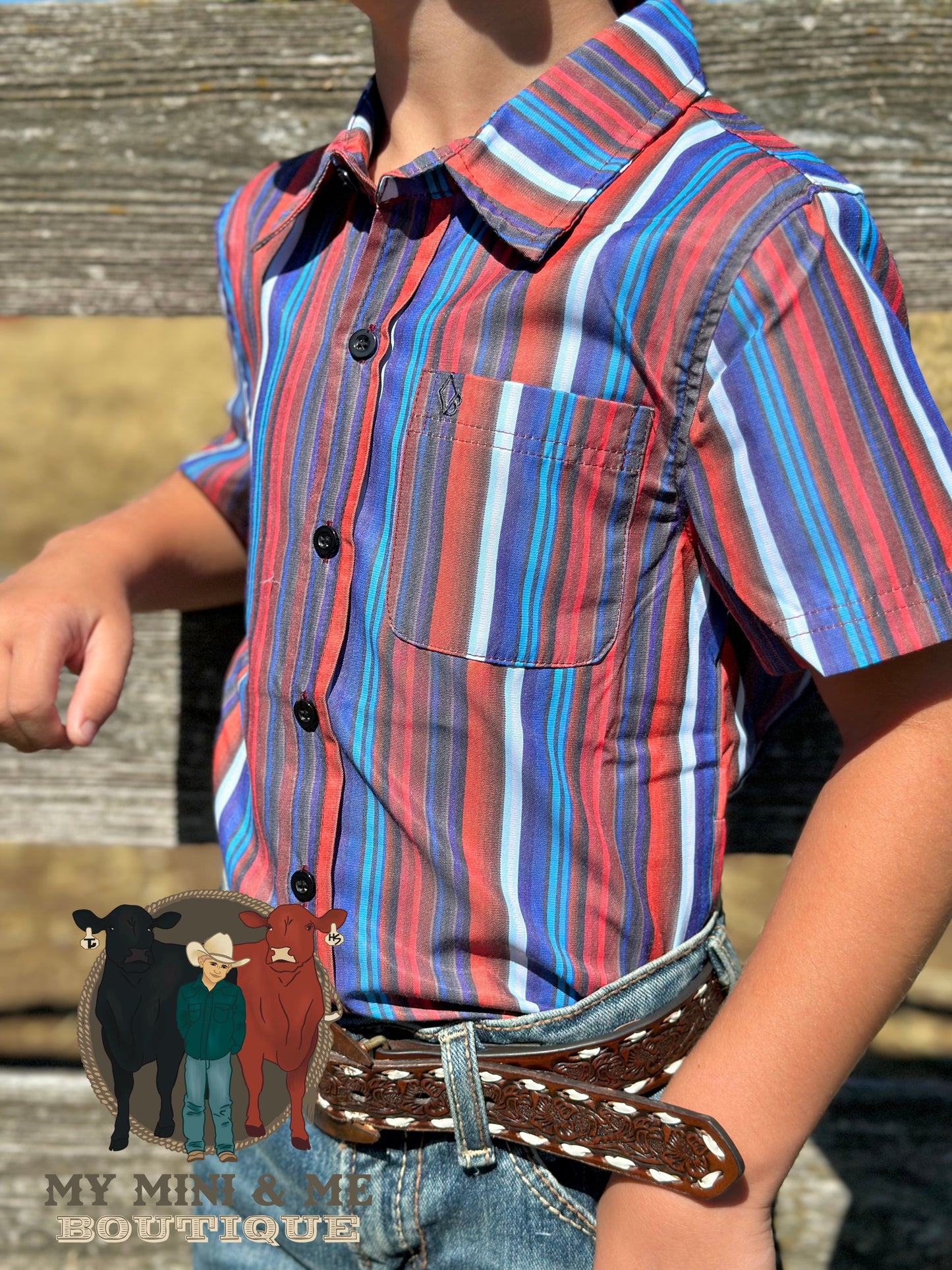 Viva La USA Hybrid Button Up