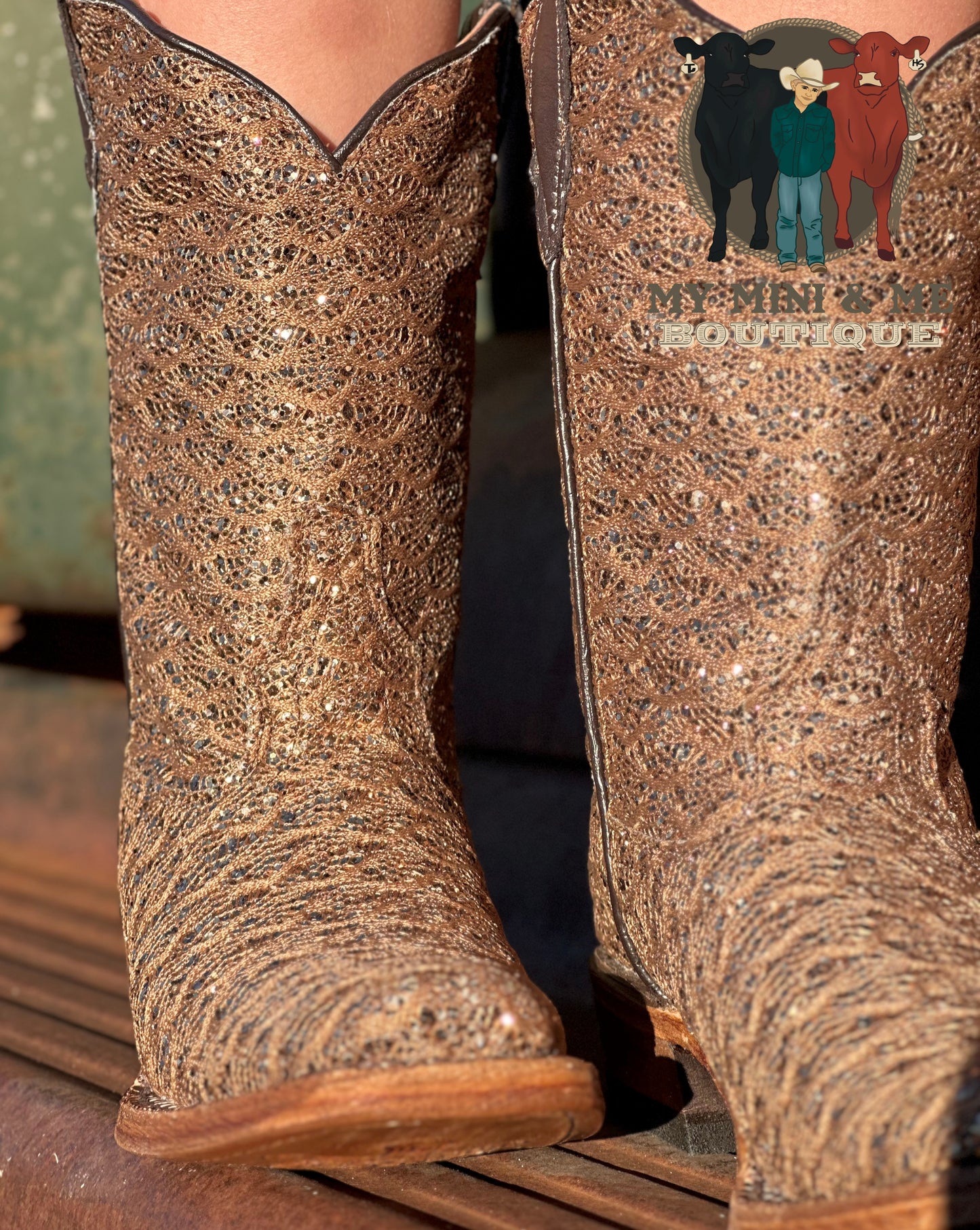 Dragon Brown Cowgirl Boots