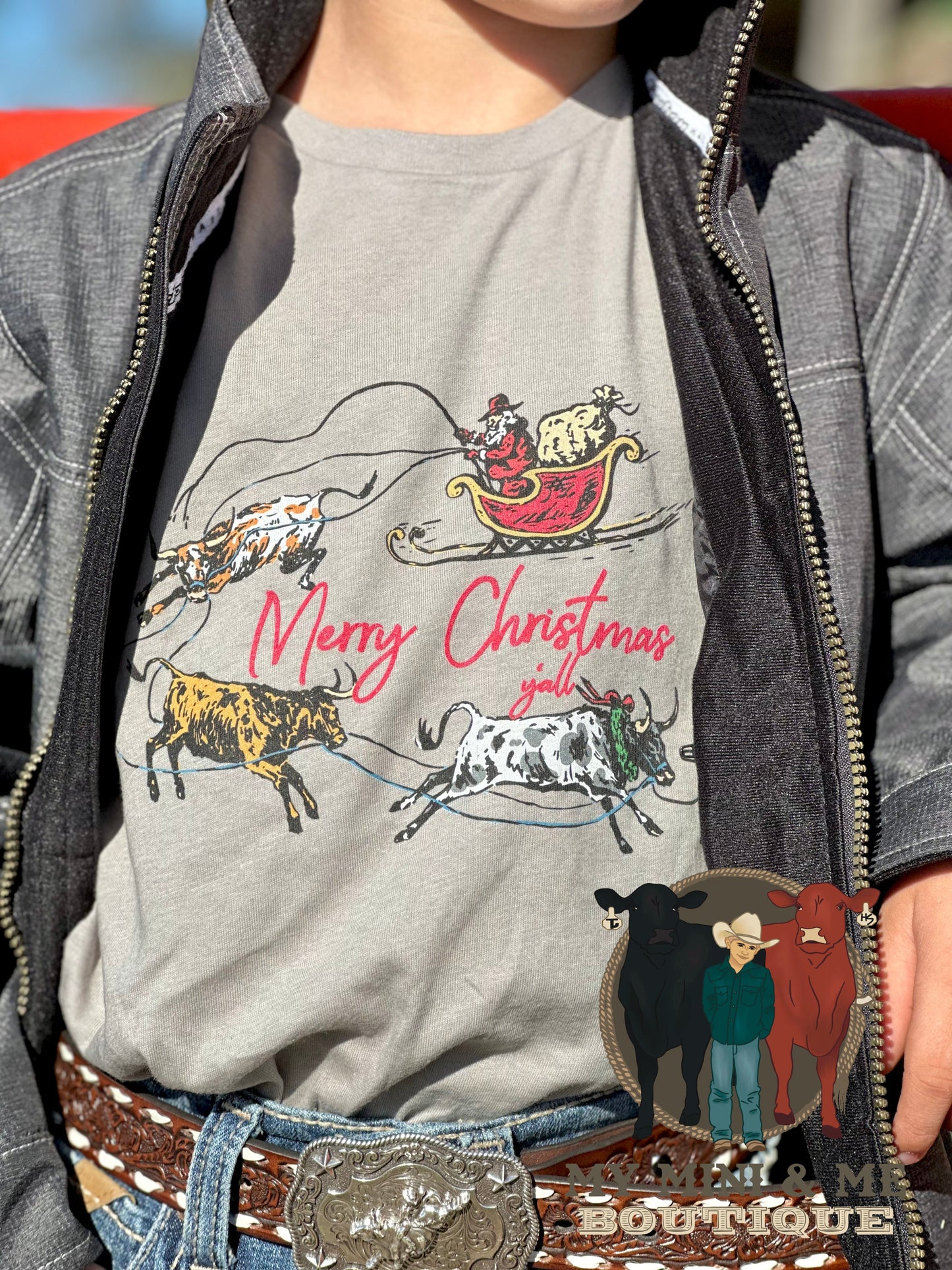 Merry Christmas Y'all Longhorn