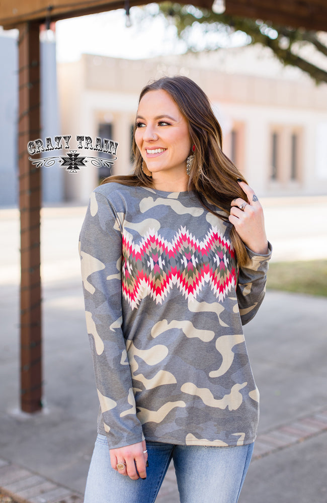 Jolly Good Camo Top