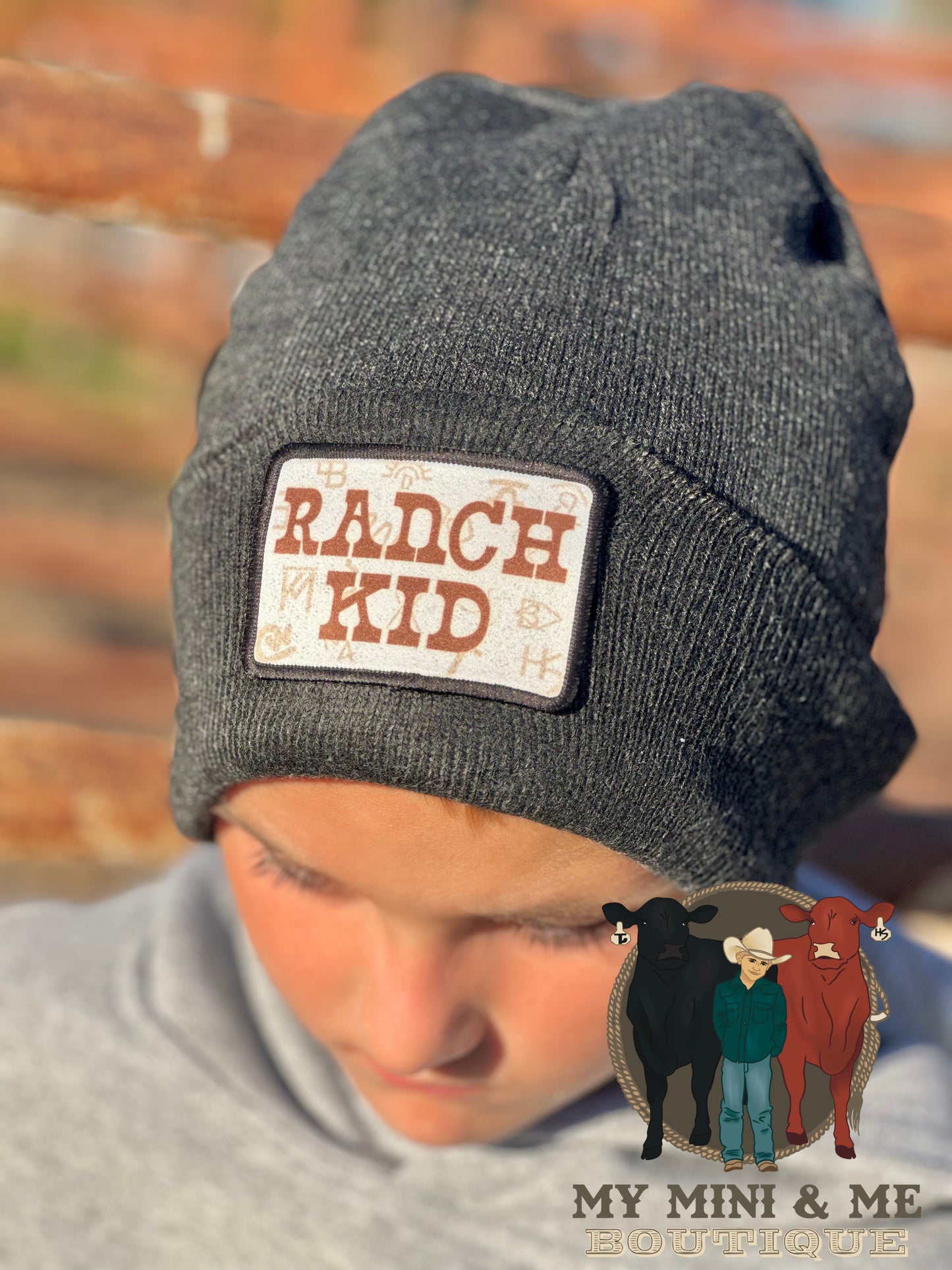 Ranch Kid Patch Beanie