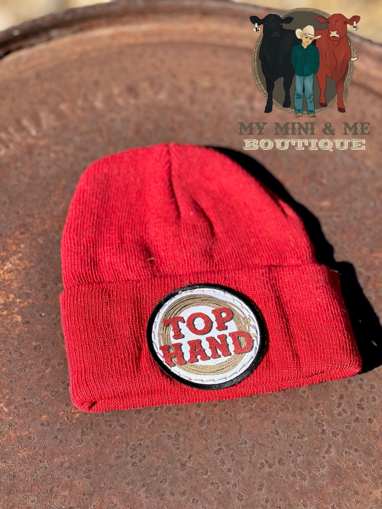 Top Hand Patch Beanie