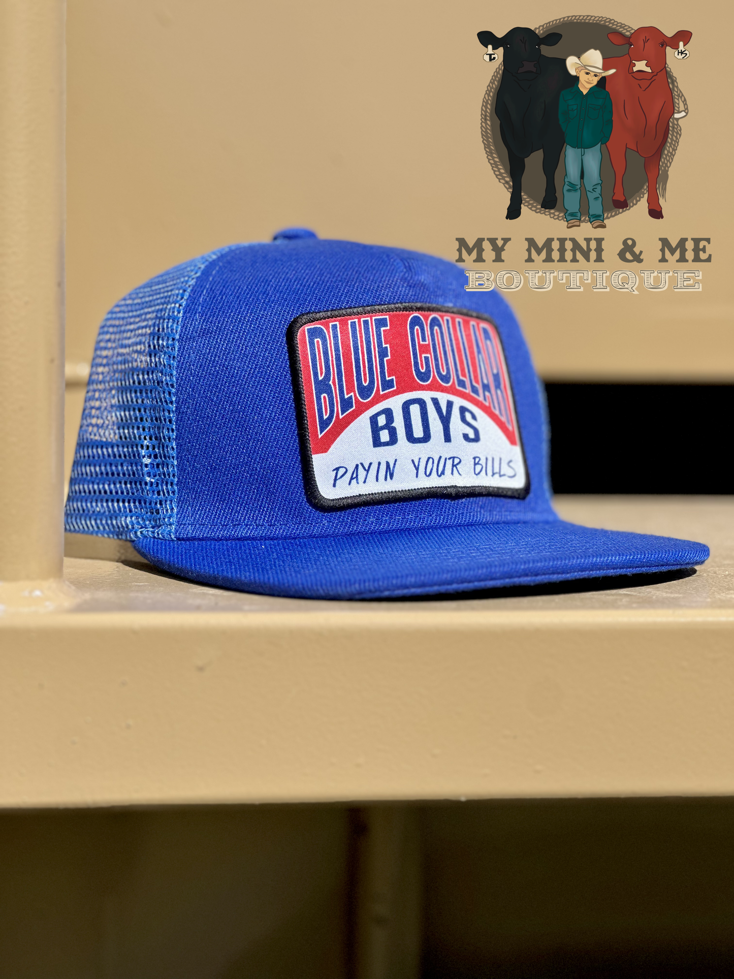 Blue Collar Boys Patch Cap