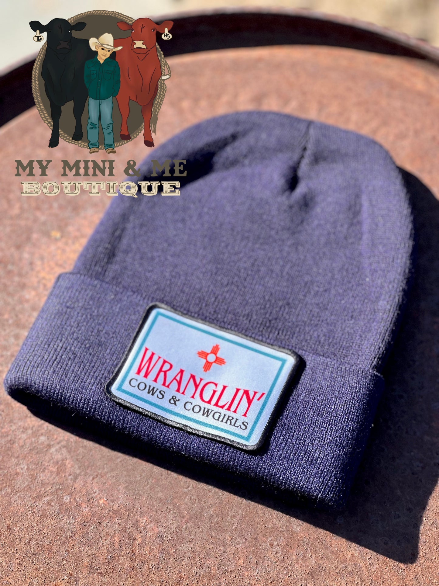 Wranglin' Cows & Cowgirls Beanie