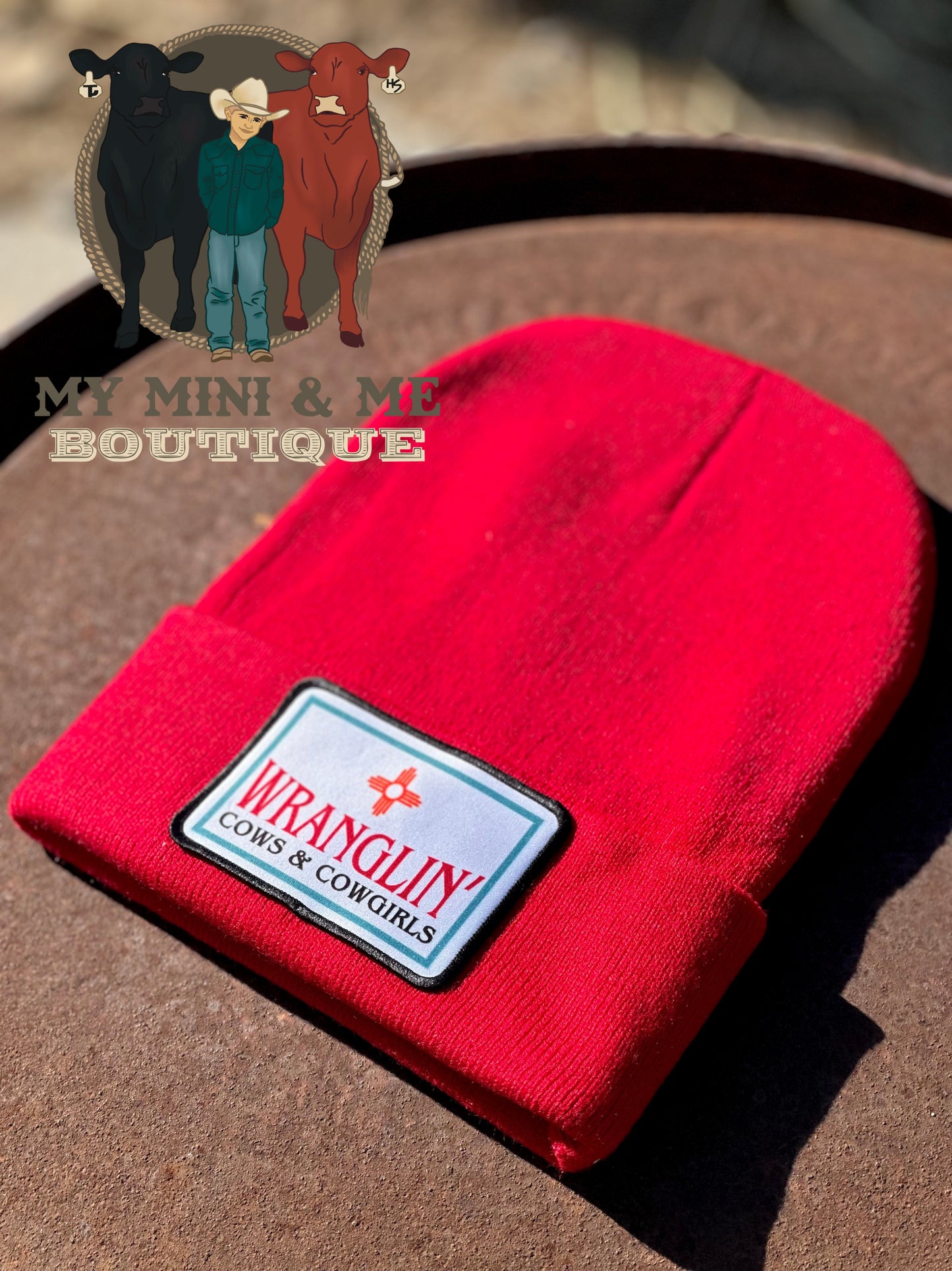 Wranglin' Cows & Cowgirls Beanie