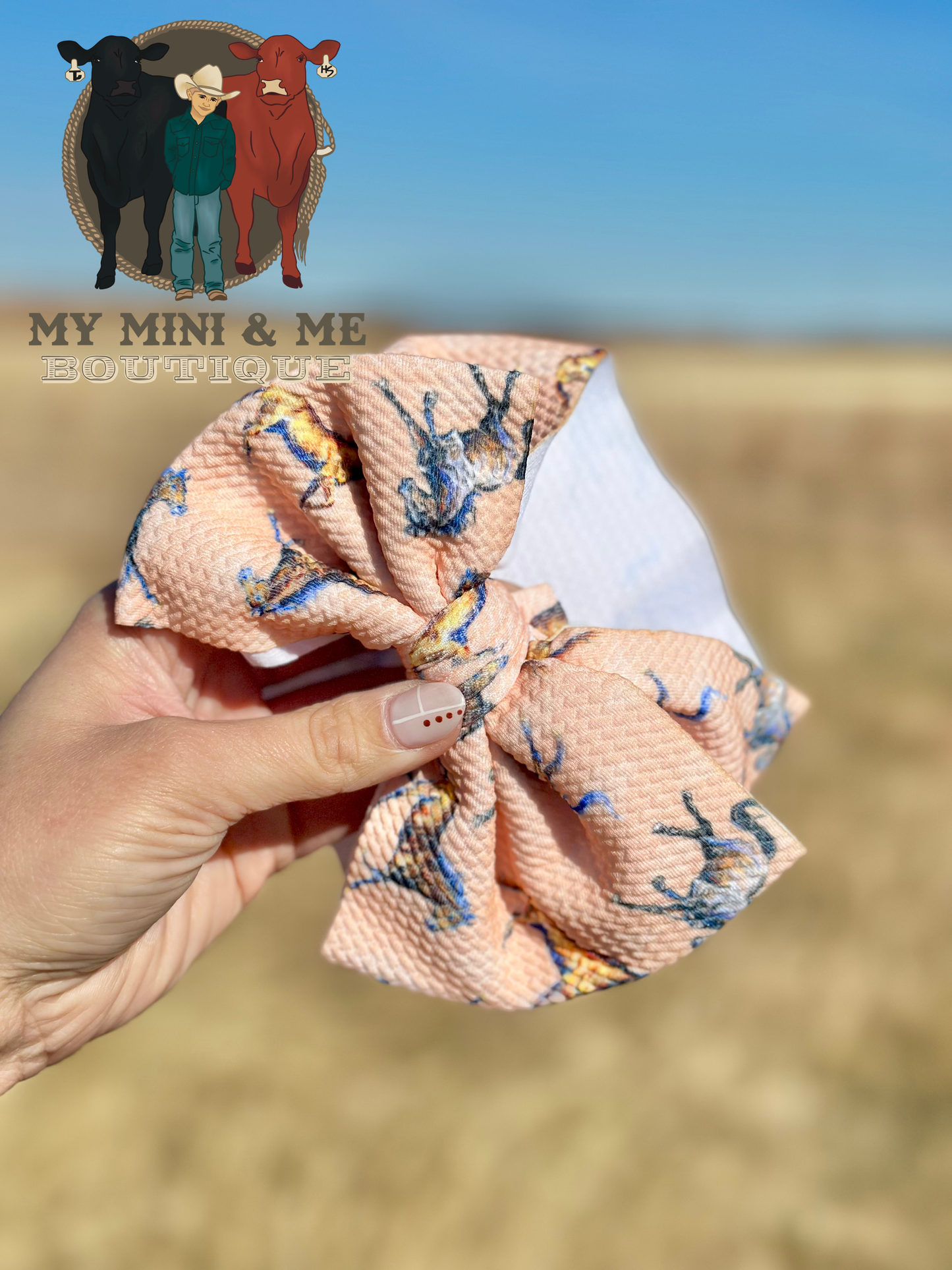 Wild Horses Headwrap Bow