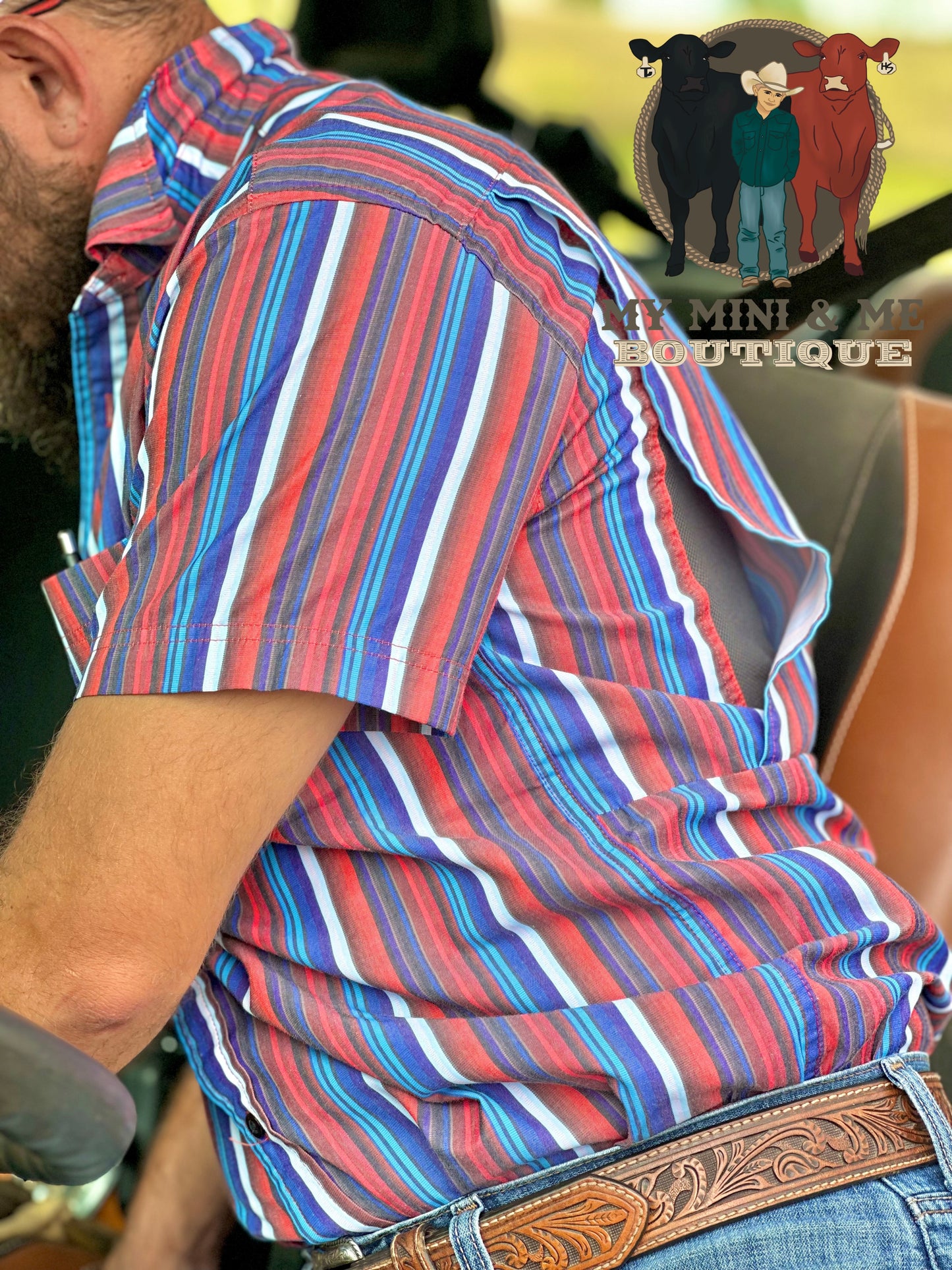 Viva La USA Hybrid Button Up