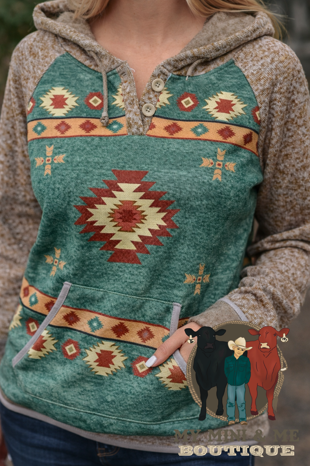 High Desert Aztec Hoodie