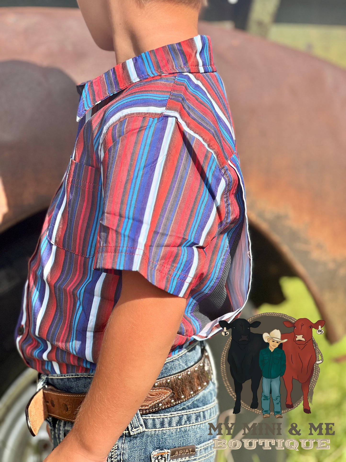 Viva La USA Hybrid Button Up