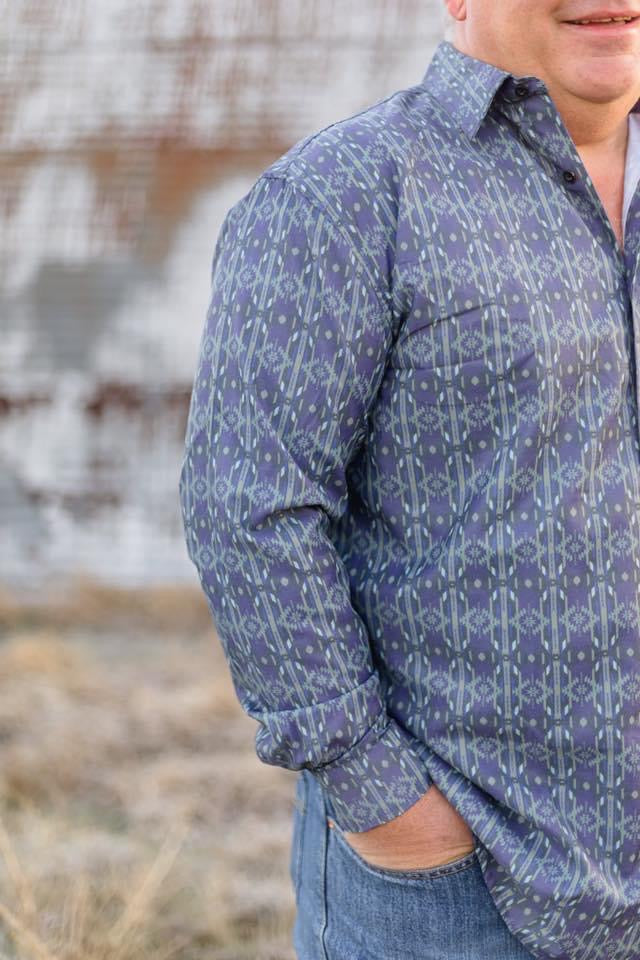 Strait Hybrid Button Up