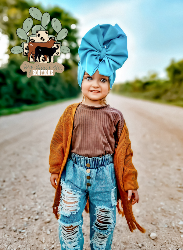 Burnt outlet orange cardigan