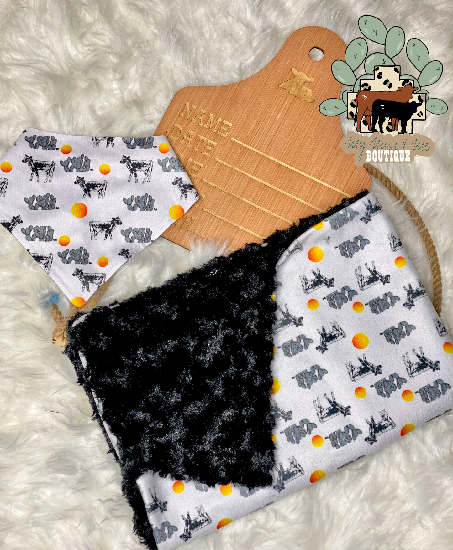 Littlest CowKid Baby Blankets