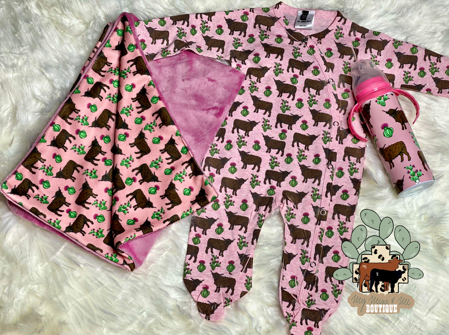 Littlest CowKid Baby Blankets
