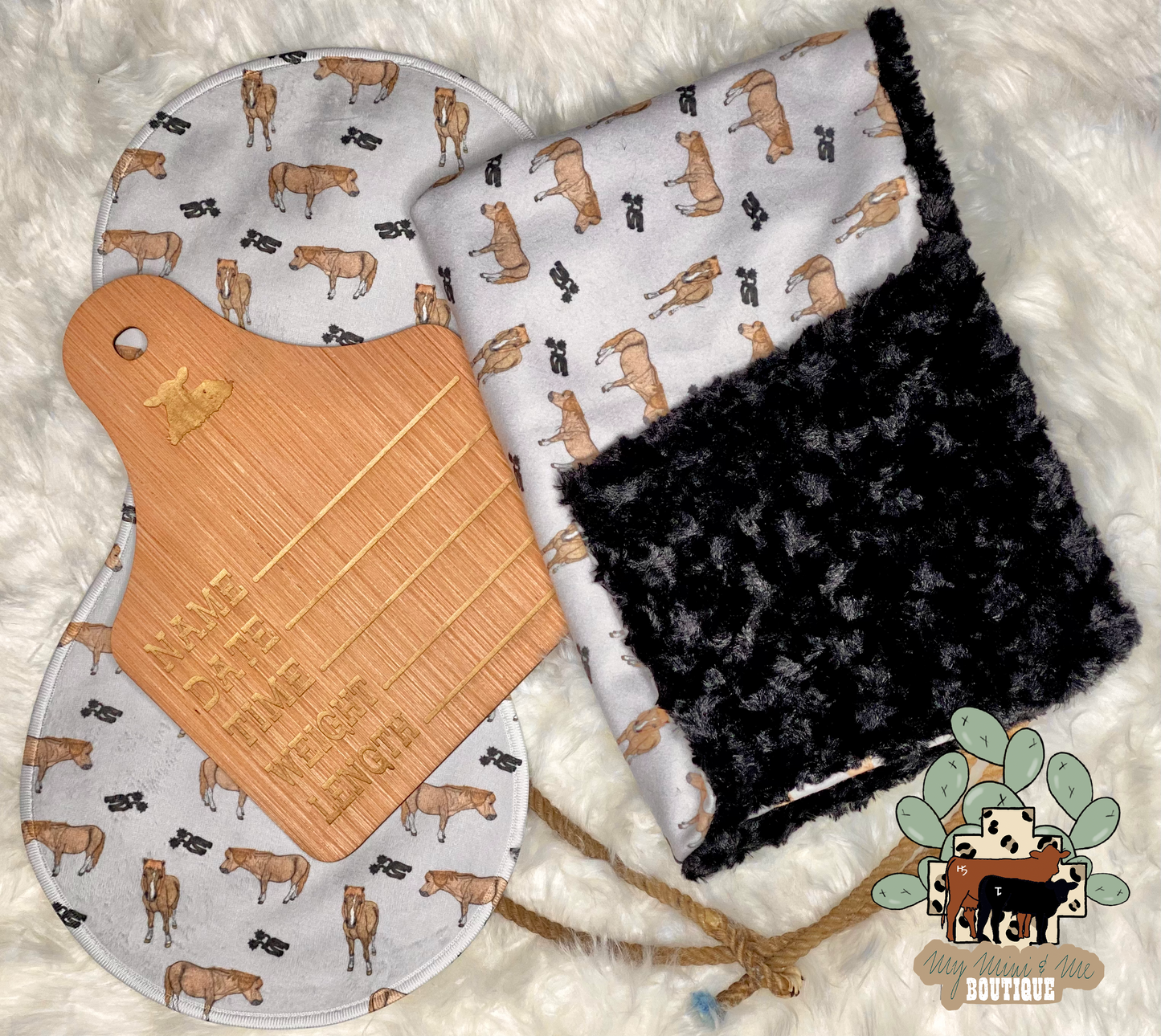 Littlest CowKid Baby Blankets