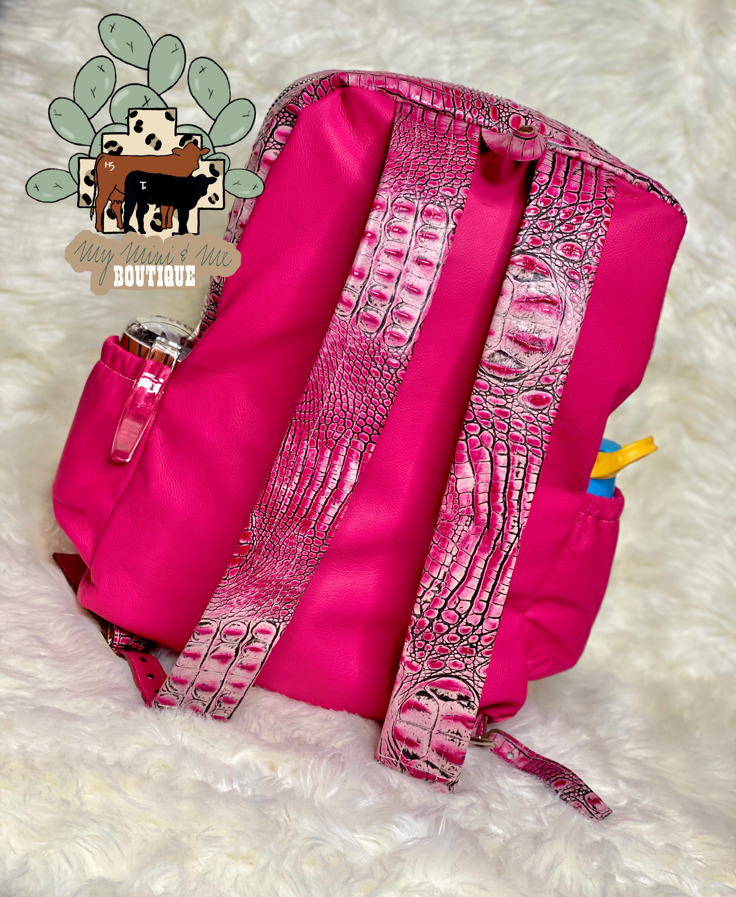 Cowhide Backpack