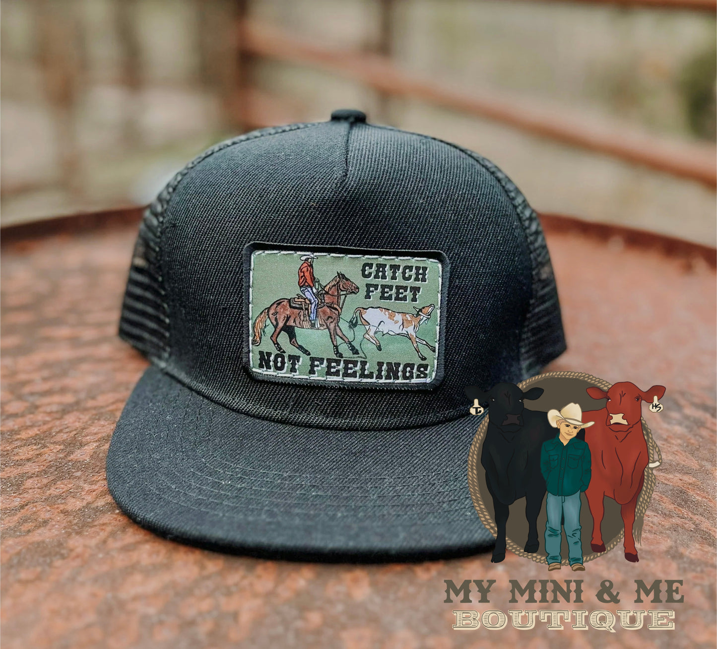 Catch Feet Not Feelings Cap