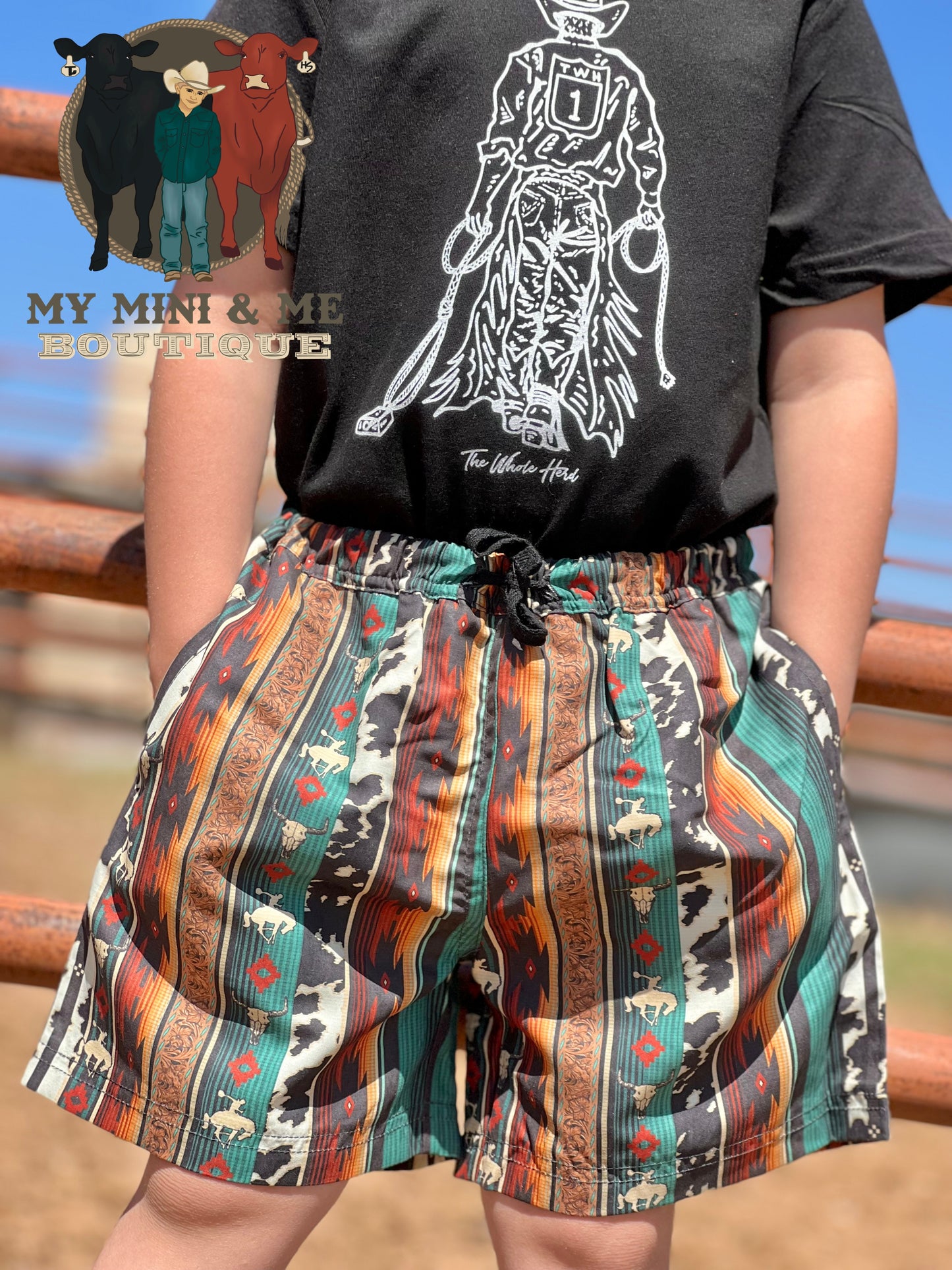 Raise Em’ Western Shorts