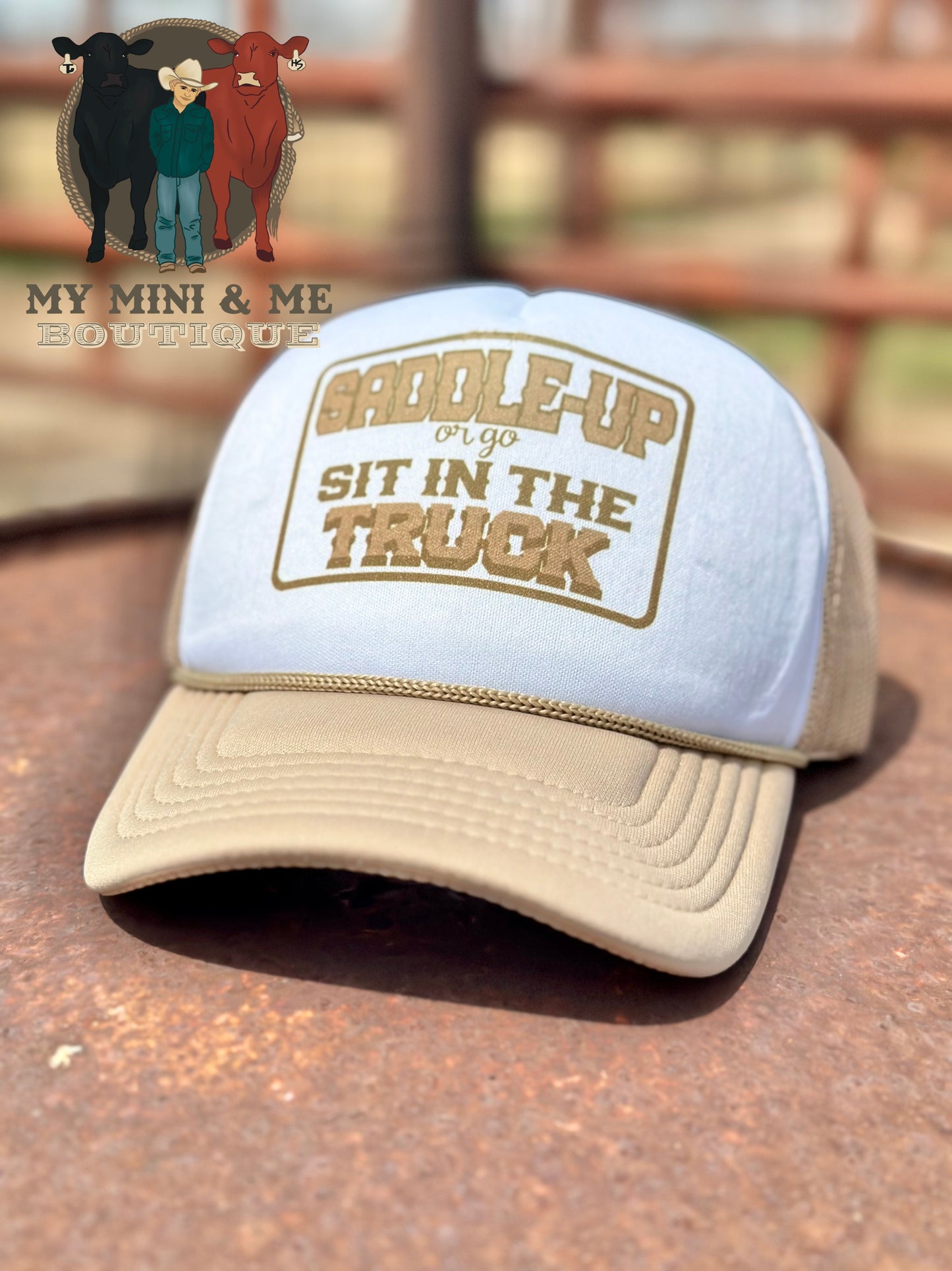 Saddle-Up Trucker Cap