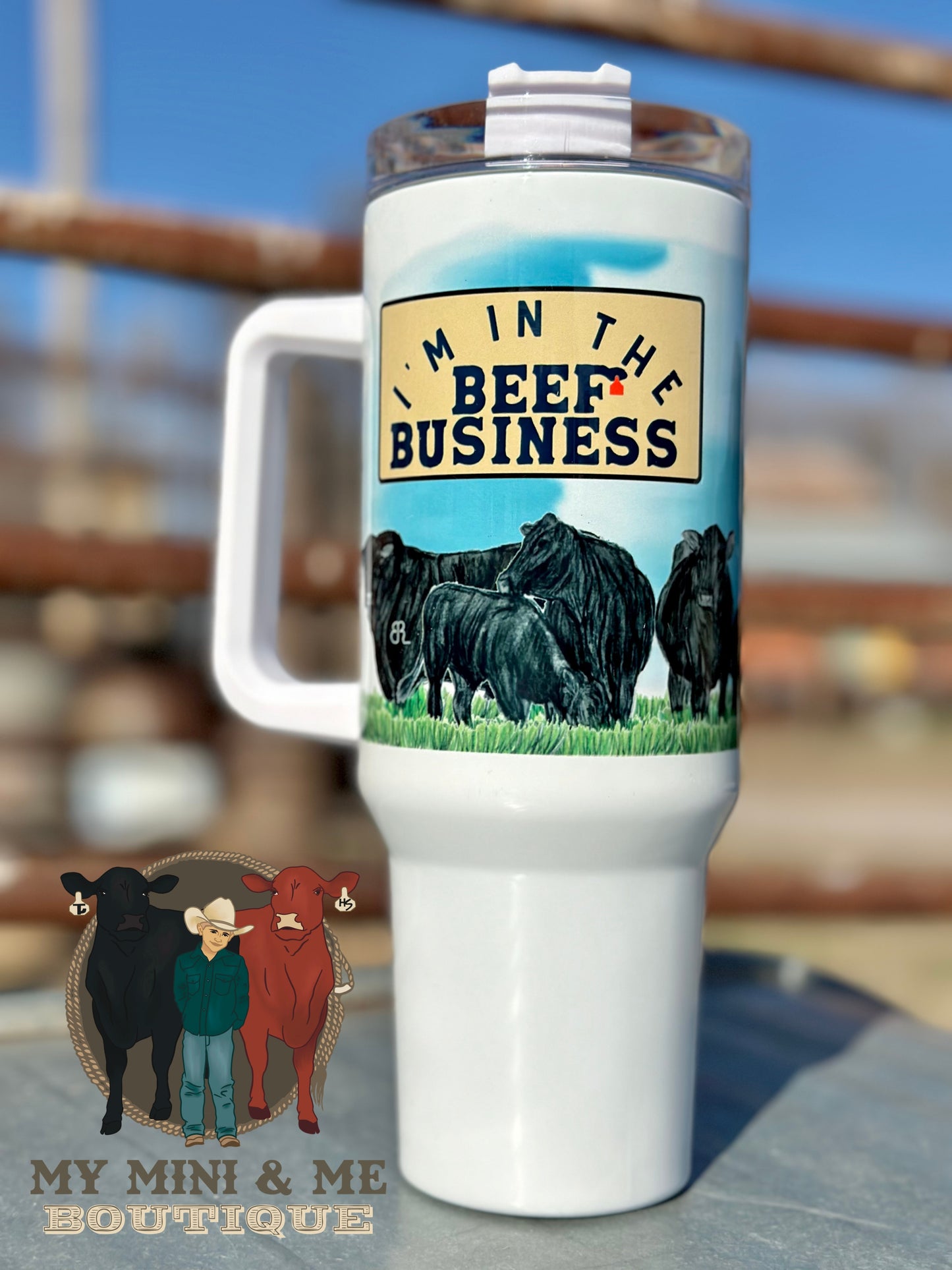 Beef Business Mega Tumbler