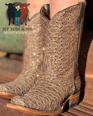 Dragon Brown Cowgirl Boots