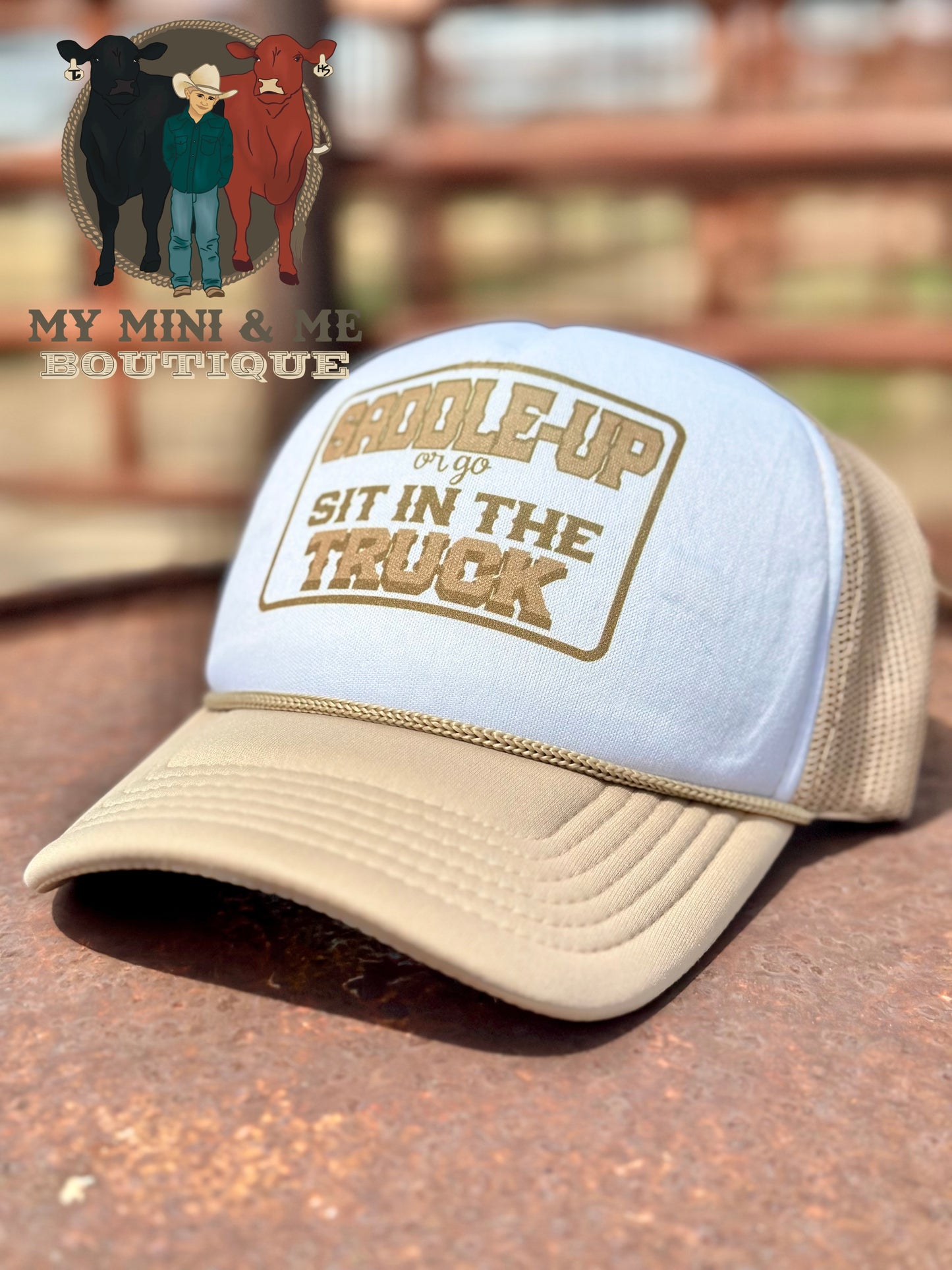 Saddle-Up Trucker Cap