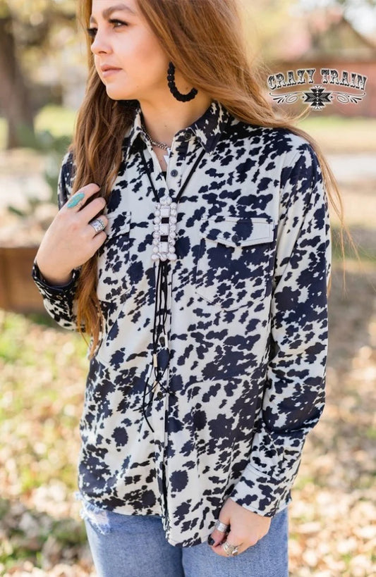 Jiggy Buckaroo Corduroy Button Up