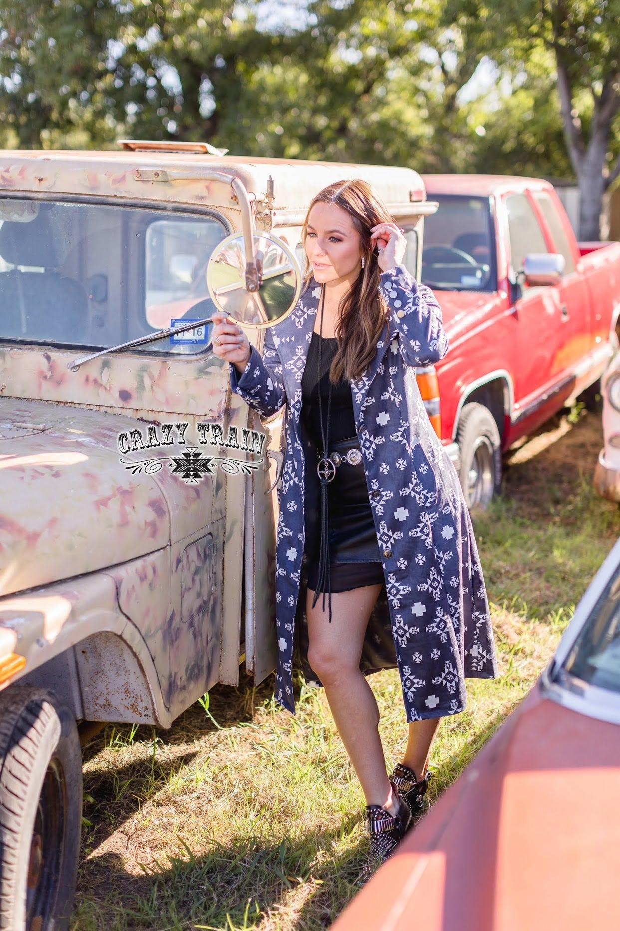 Runaway Train Trench Coat