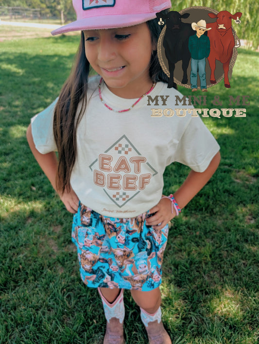 Retro Eat Beef
