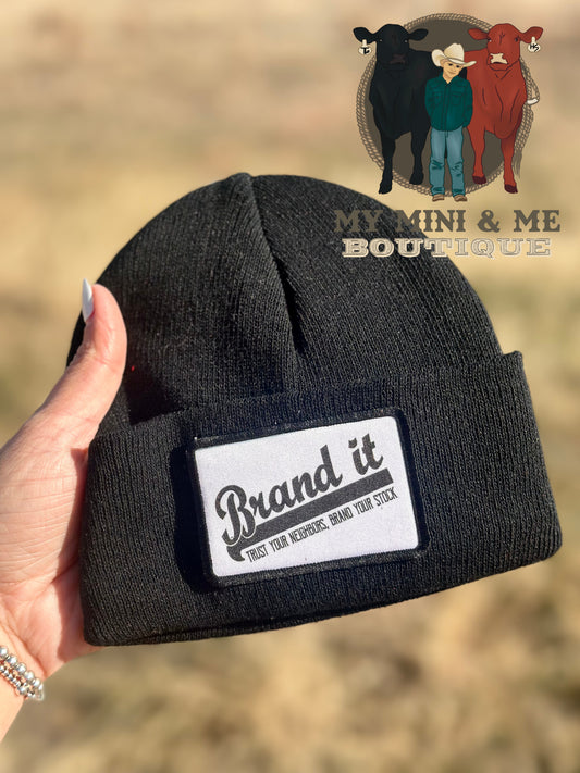 Brand It Patch Beanie