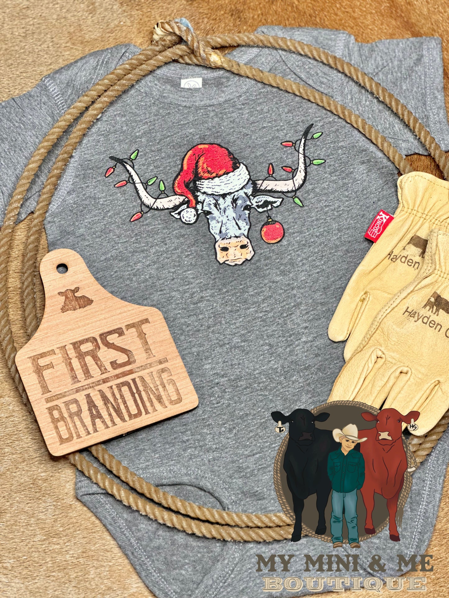 Longhorn Santa
