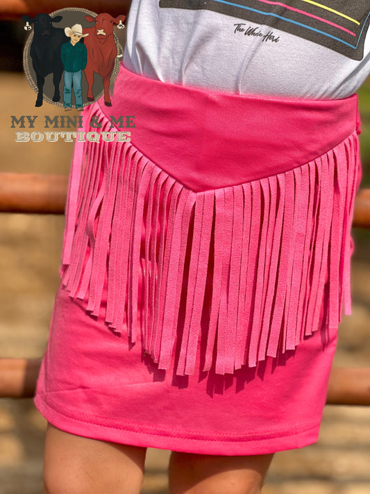 Bubblegum Saddle Round Up Skort