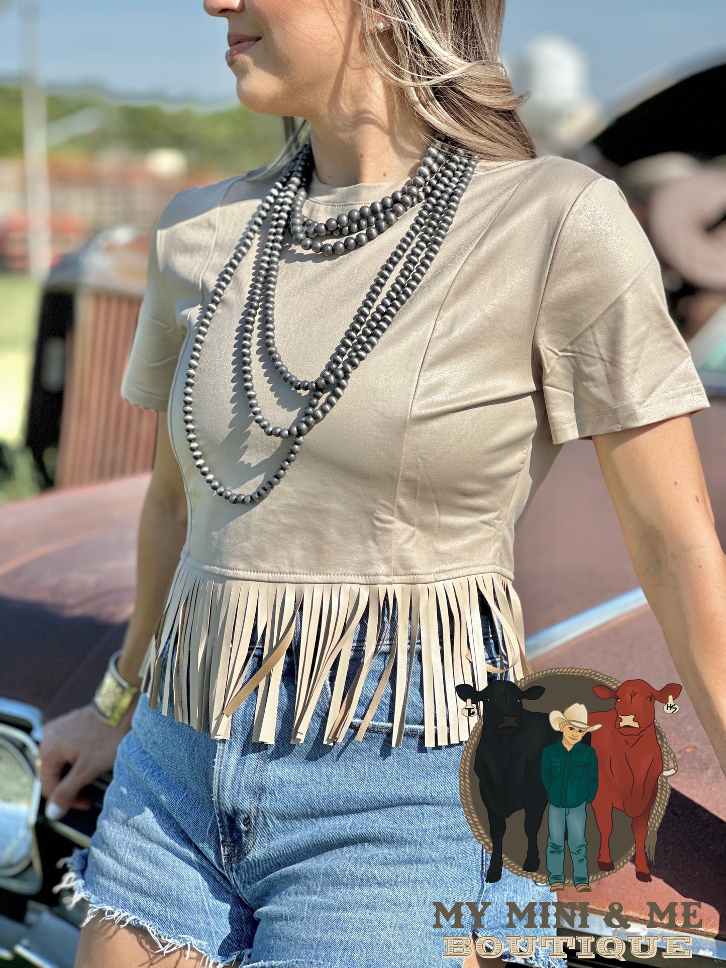 Sand Fringe Top