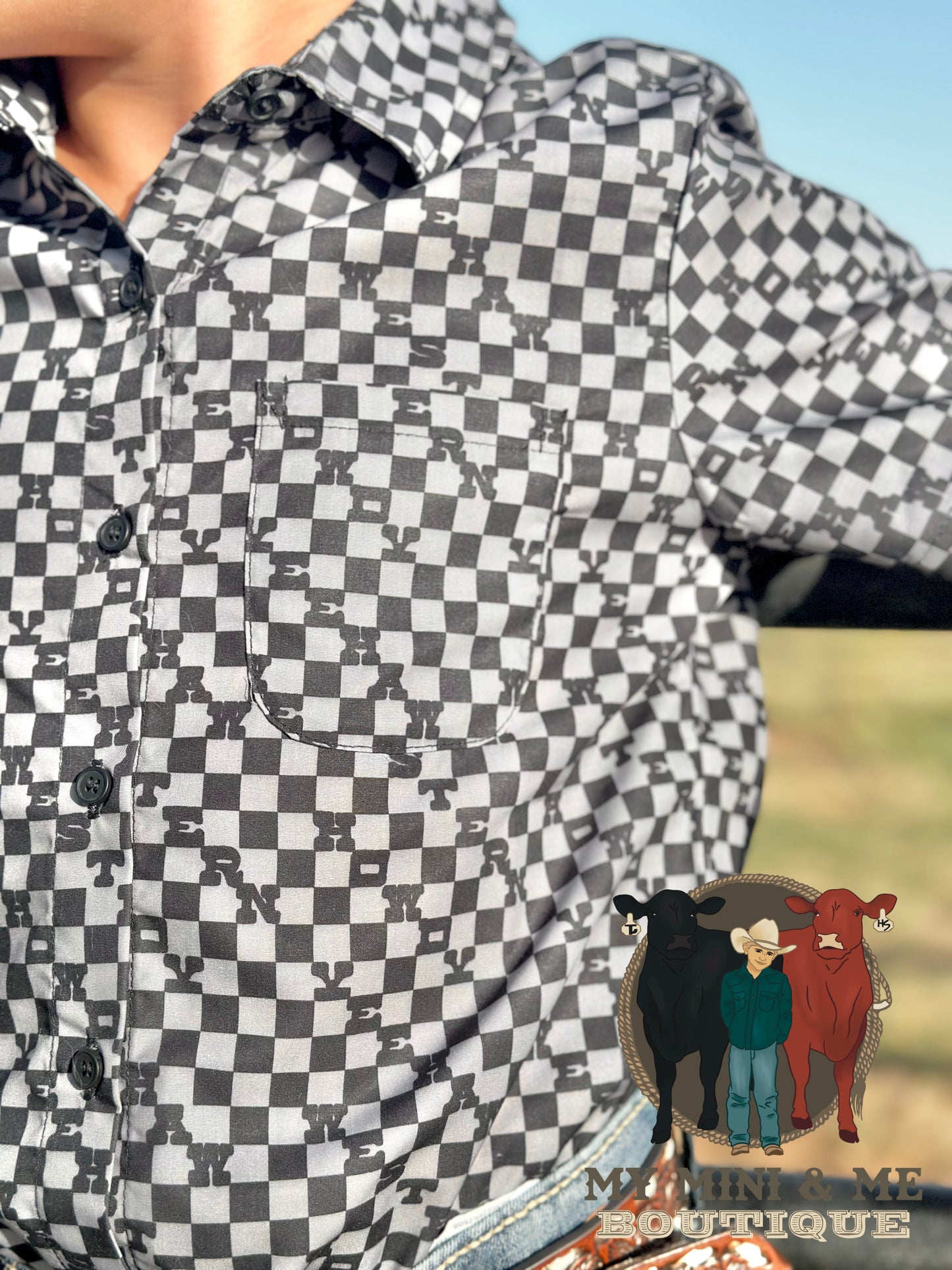 Cowboy Talk Button Up