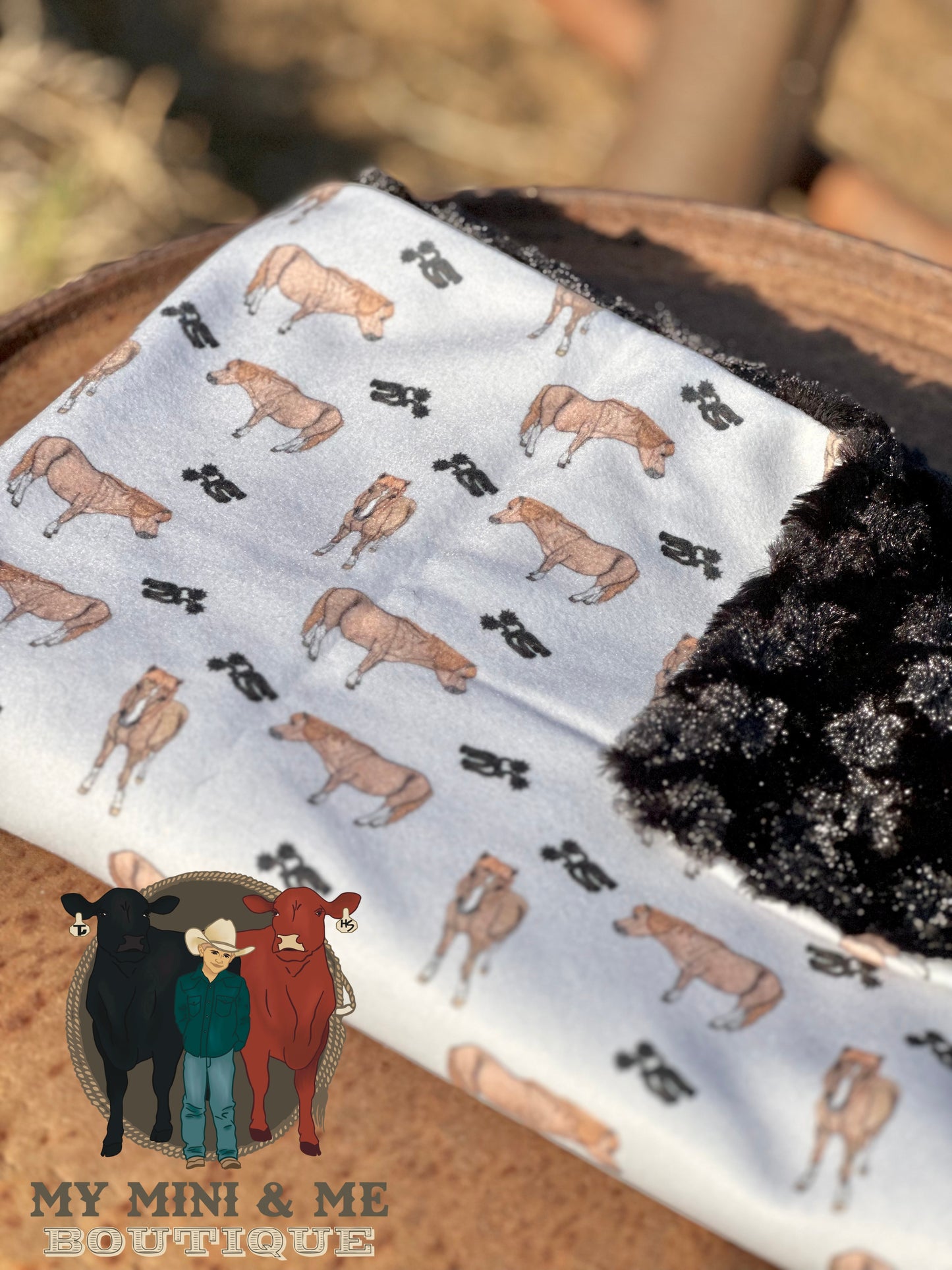 Spur Shortcake Plush Baby Blanket
