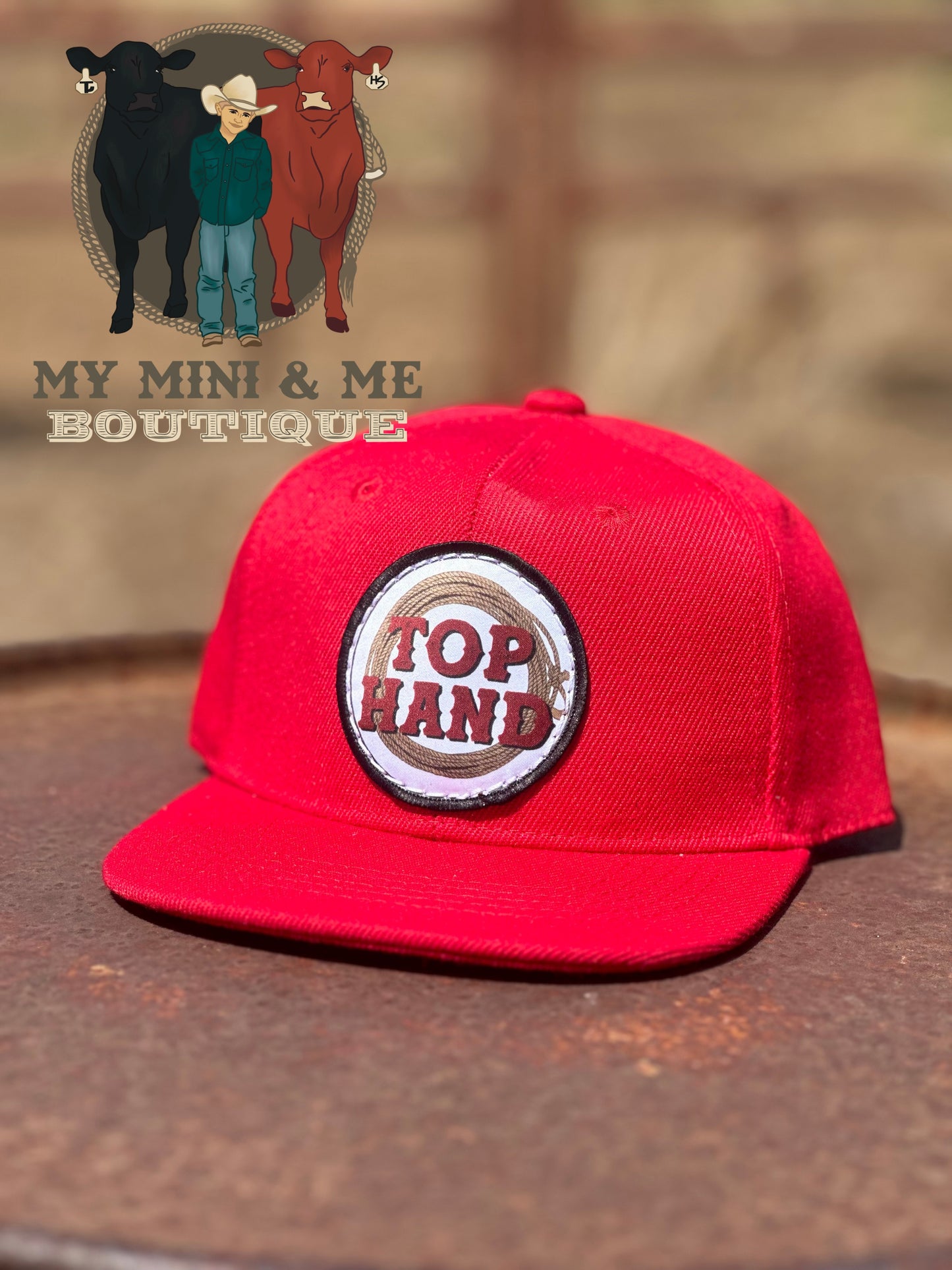 Top Hand Rope Patch Cap