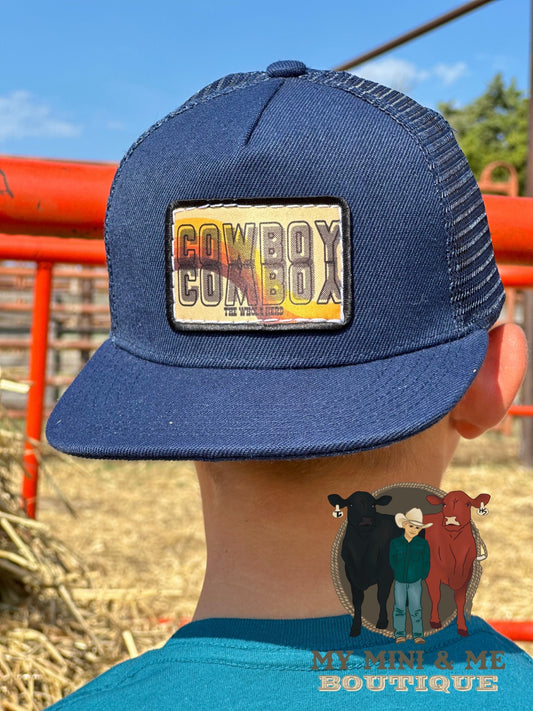 Retro Cowboy Patch Cap