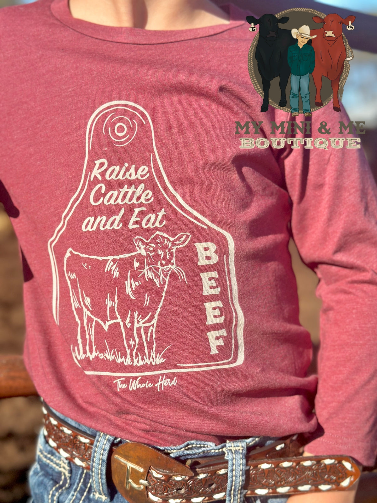 Raise Cattle & Eat Beef Long Sleeve