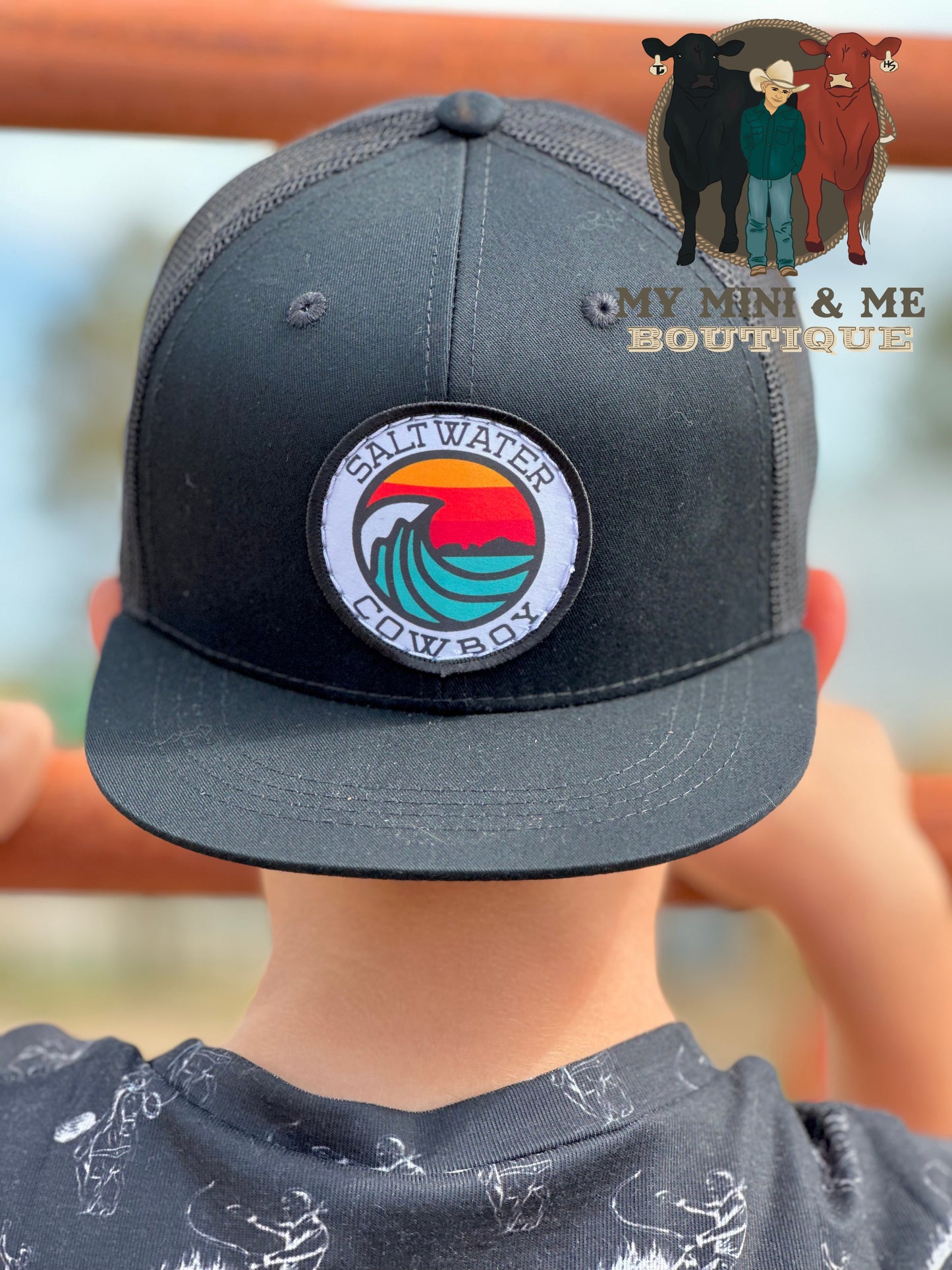 Saltwater Cowboy Patch Cap