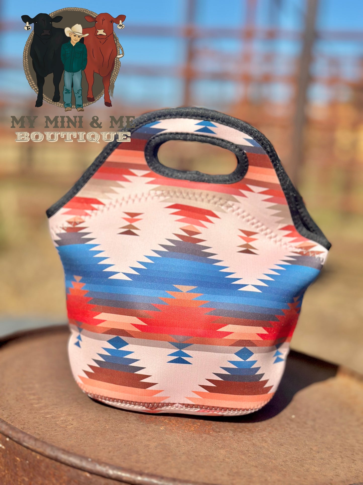 Aztec Lunch Tote