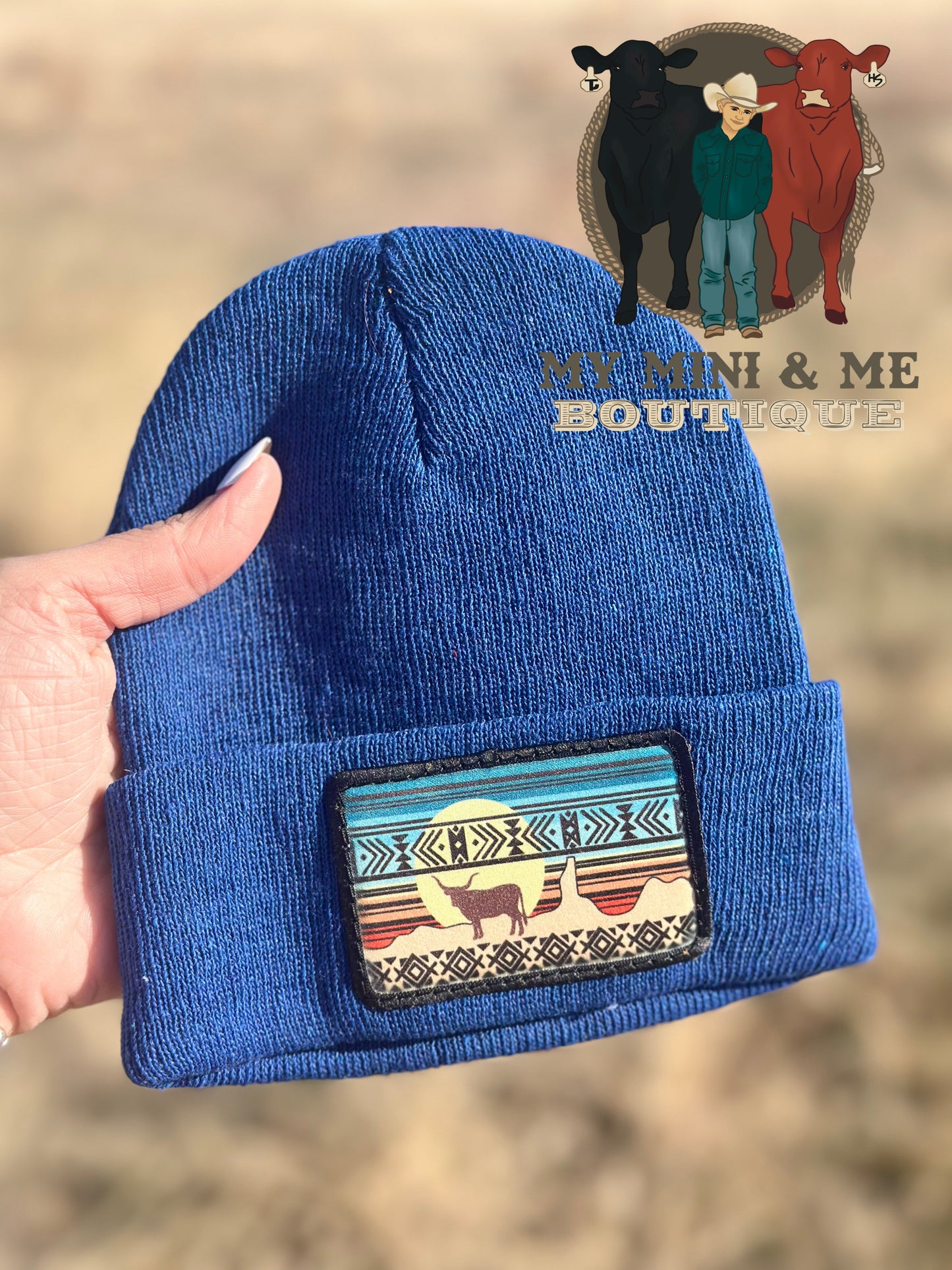 Senor Sunset Patch Beanie
