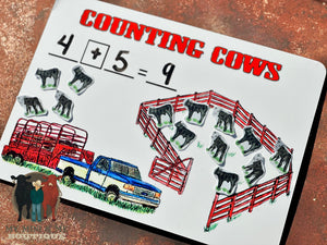Counting Cows Math Boards