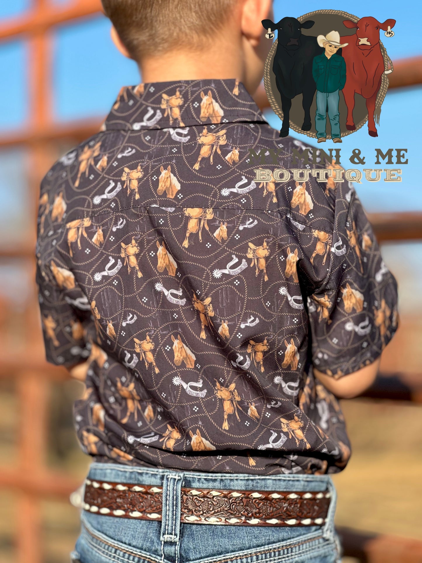 Vintage Rodeo Button Up