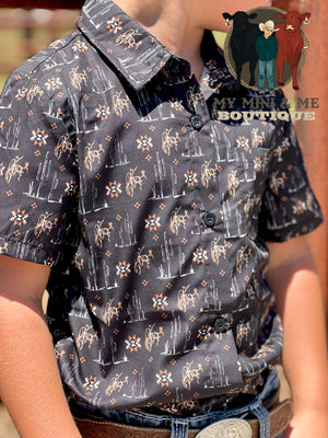 Saddle Buster Button Up