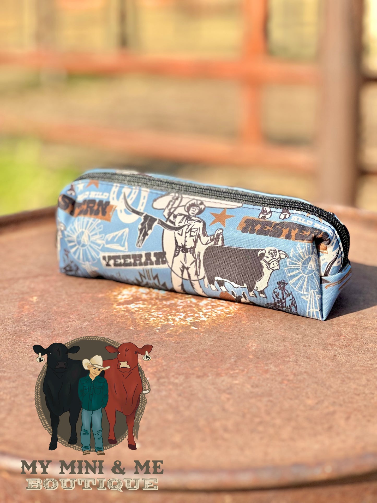 Denim Dandy Pencil Pouch