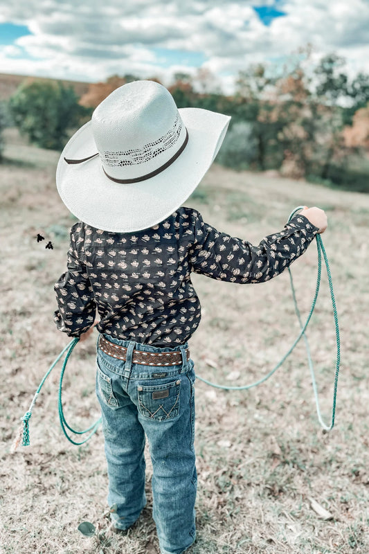 Ten Gallon Long Sleeve Button Up