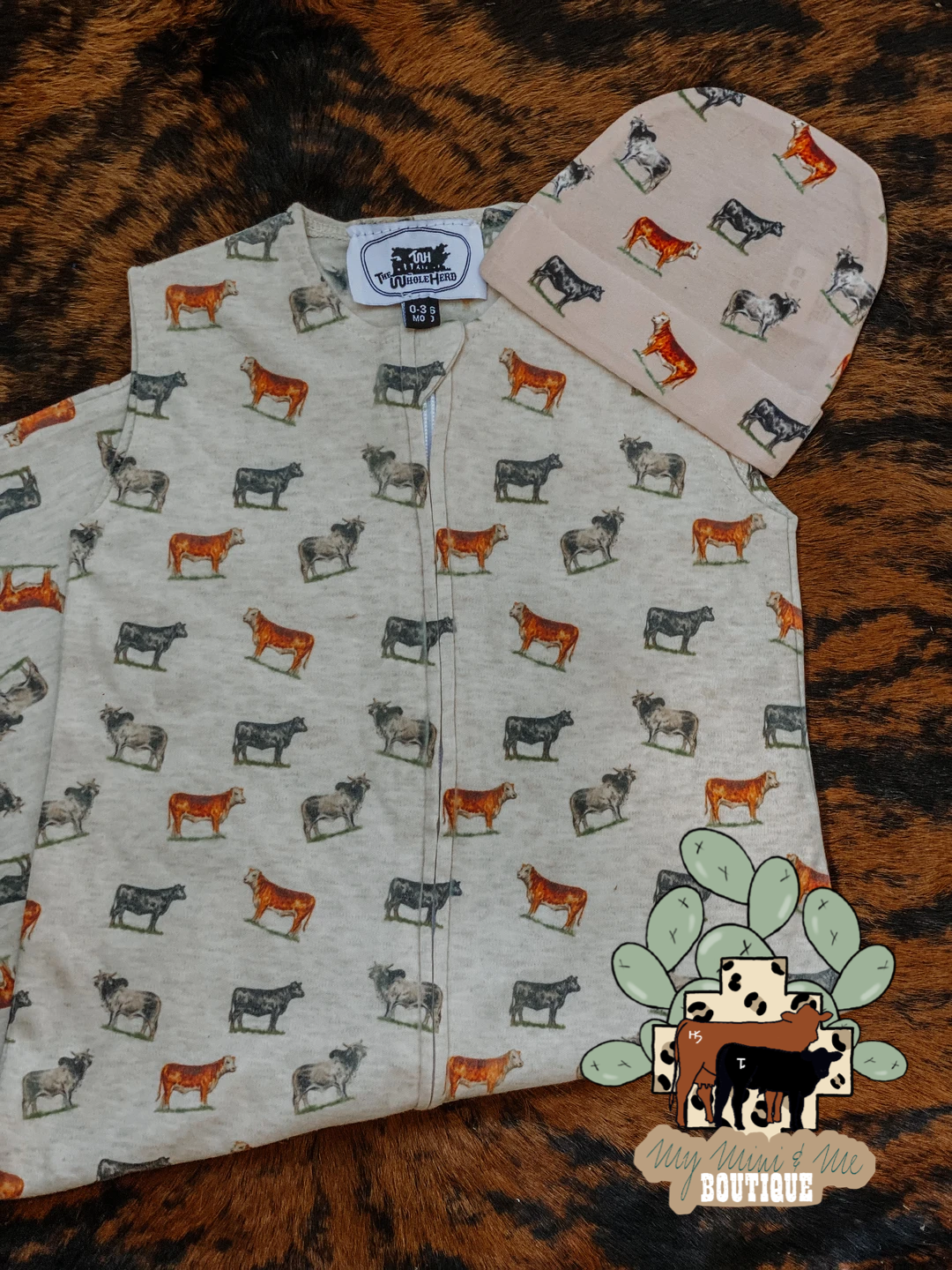 Littlest Cowkid Sleep Sack