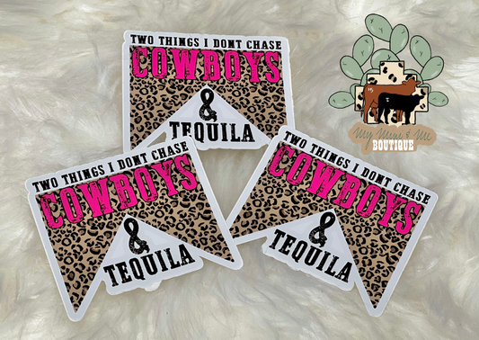 Cowboys & Tequila Sticker