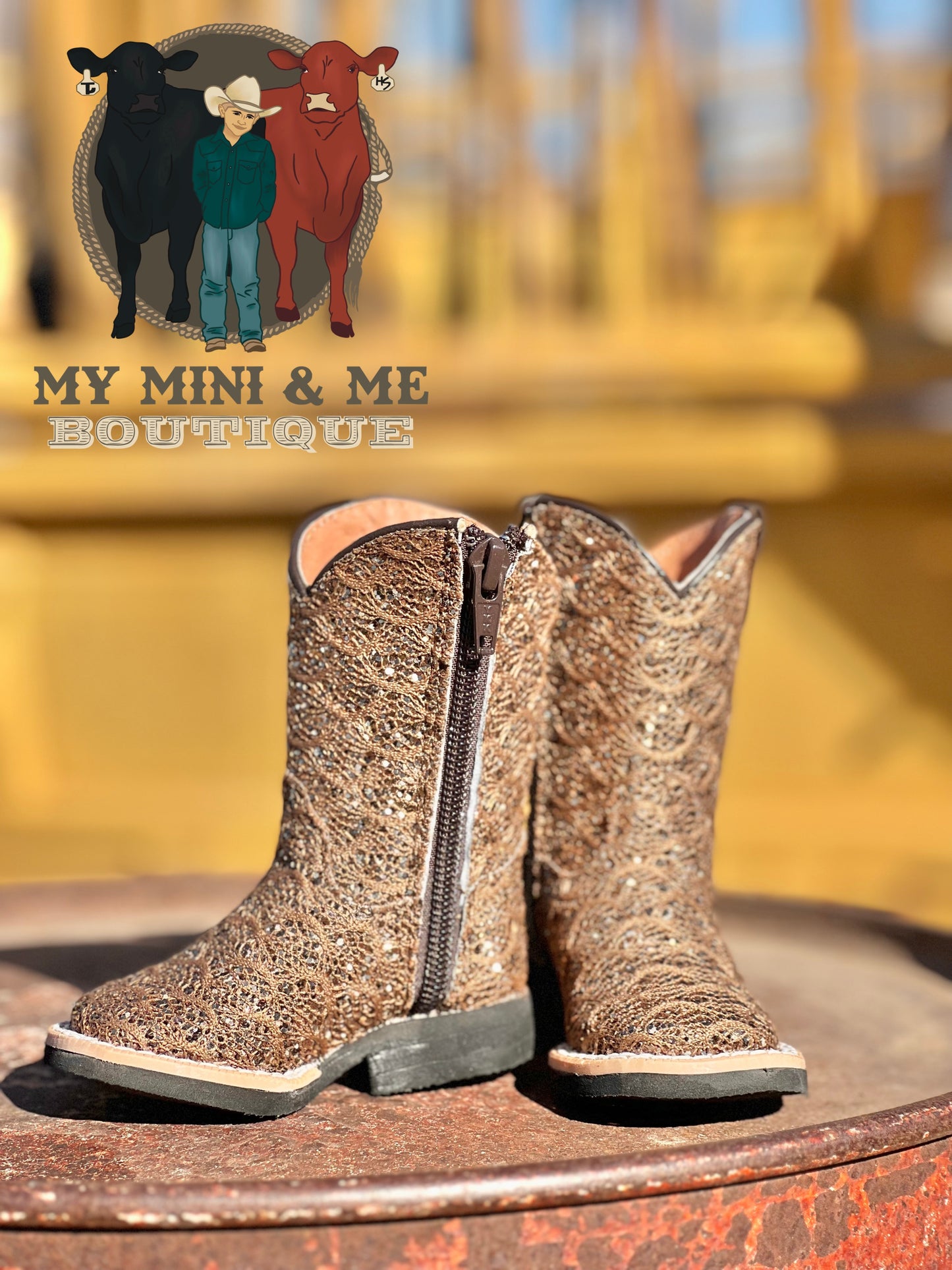 Dragon Brown Cowgirl Boots