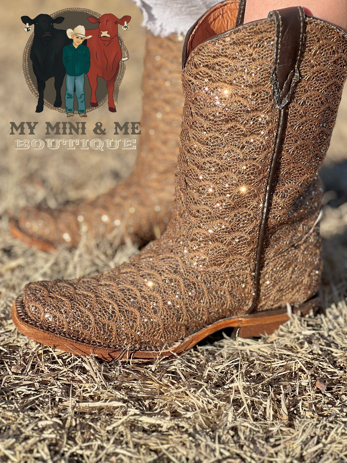 Dragon Brown Cowgirl Boots